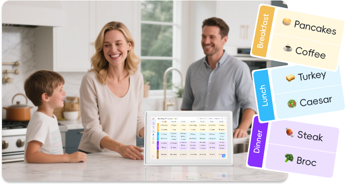 Plan Your Family’s Meals with Ease